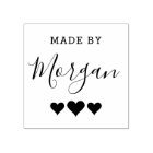 Hearts | Made By Custom Name Creative Wooden