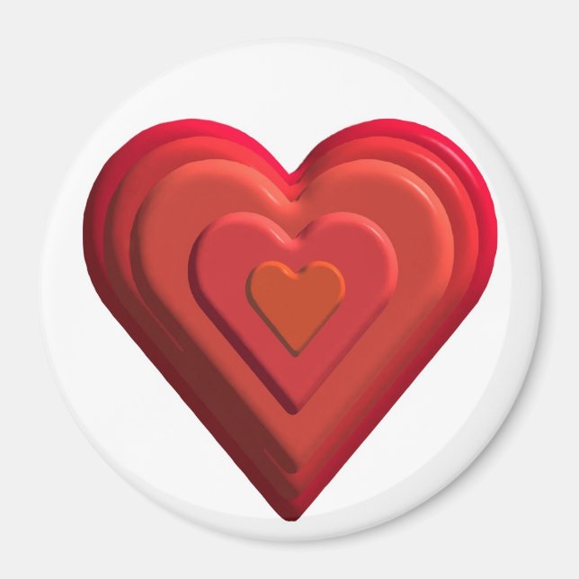 Hearts Magnet (Front)