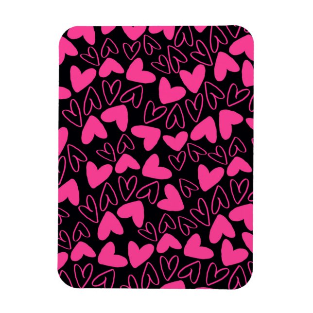 Hearts Magnet (Vertical)