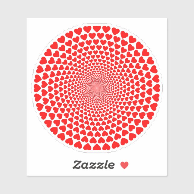 Hearts Mandala Design-25870 (Sheet)