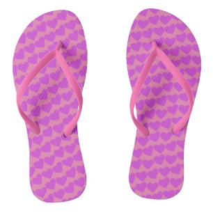 HEARTS Modern Groovy Love Friendship Valentines Thongs