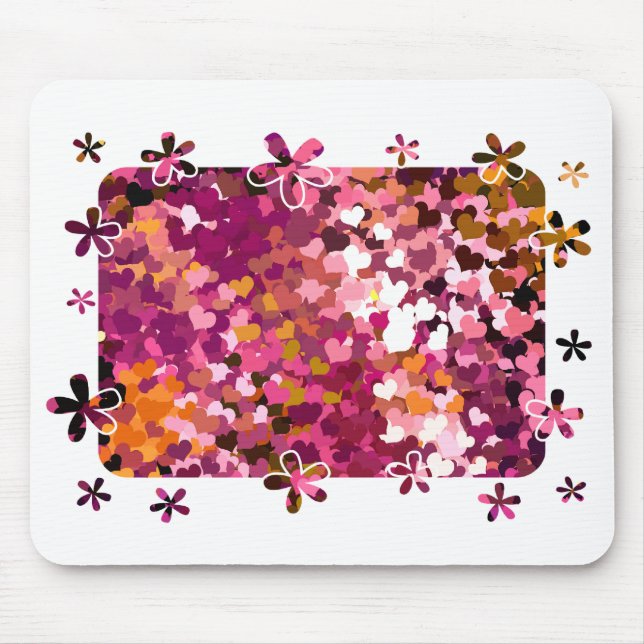 HEARTS MOUSE PAD (Front)