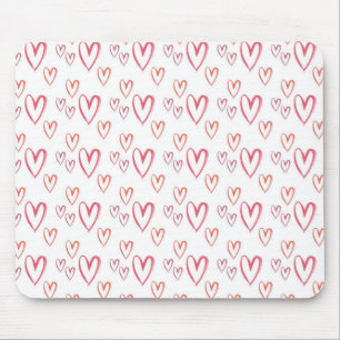 Hearts Mouse Pad