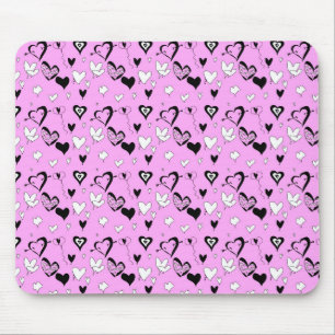 Hearts Mouse Pad