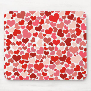 Hearts Mouse Pad