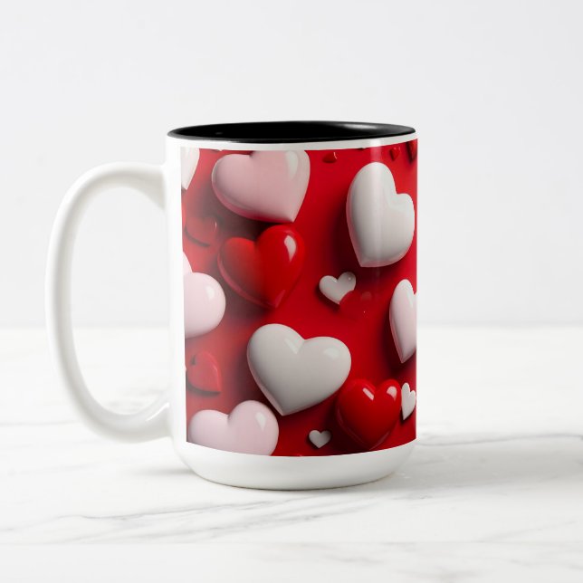 hearts mug (Left)