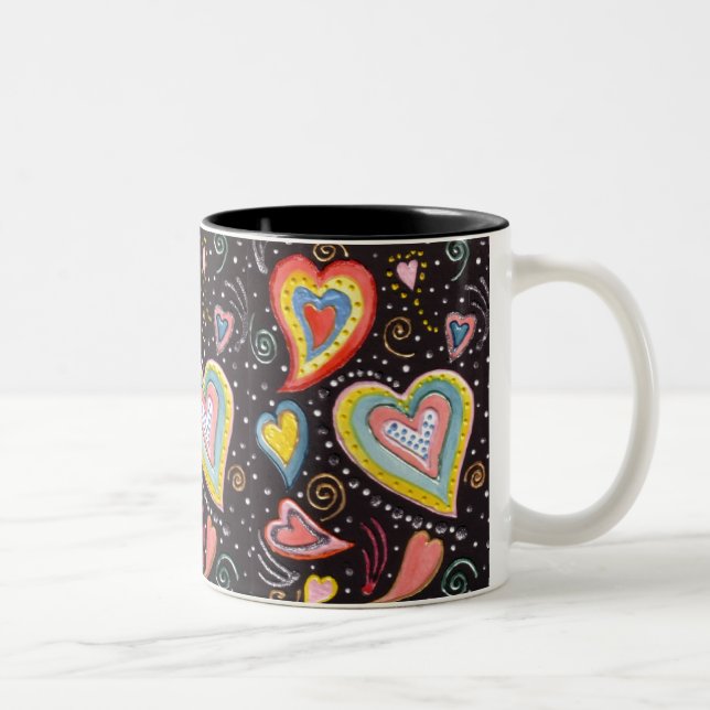 hearts mug (Right)