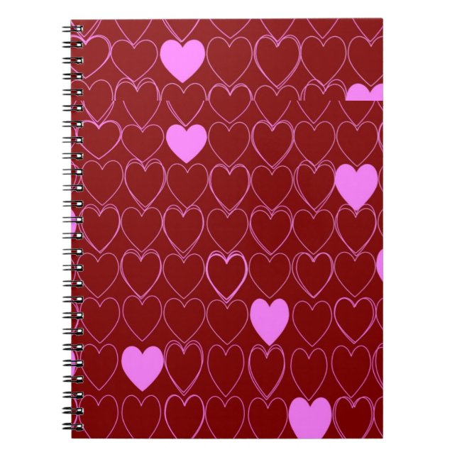 Hearts Notebook (Front)