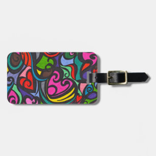 Hearts of colour LUGGAGE TAGS