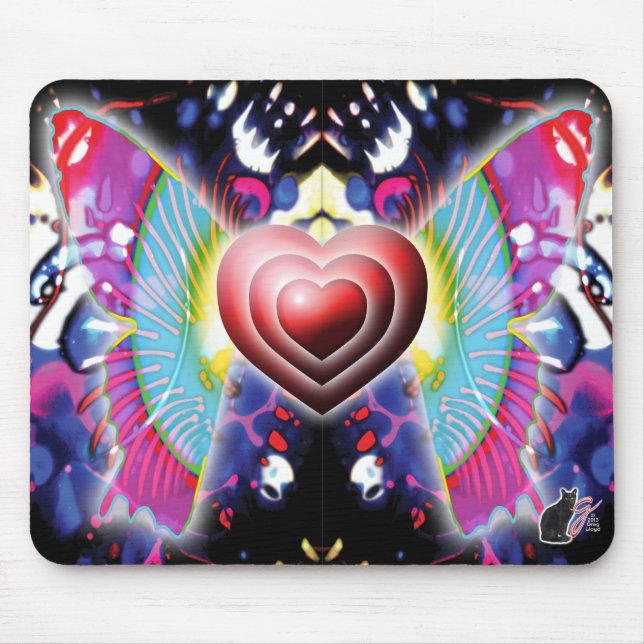 Hearts Of  Glys Mouse Pad (Front)