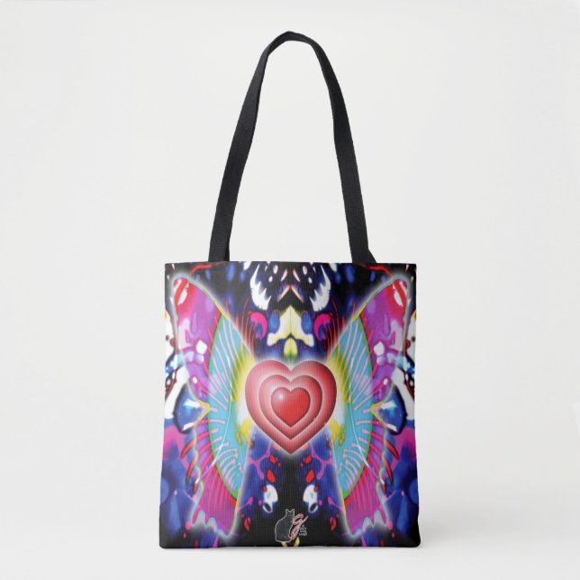 Hearts Of Glys Tote Bag (Front)