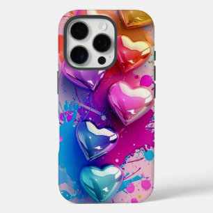 Hearts of Gold iPhone 16 Pro Case