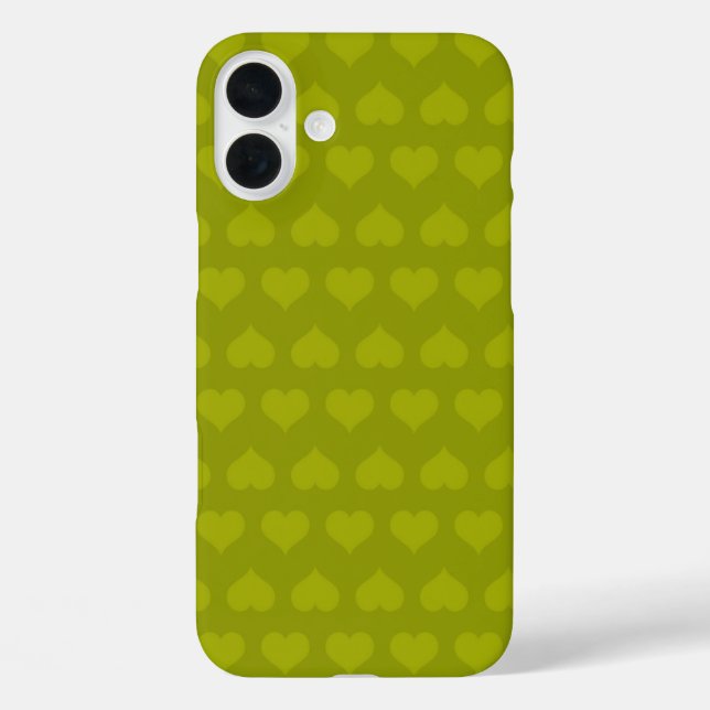 Hearts of Green Case-Mate iPhone Case (Back)