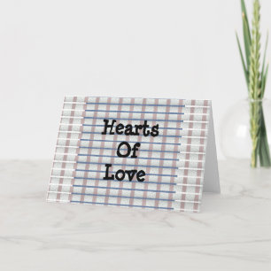 Hearts Of Love Card