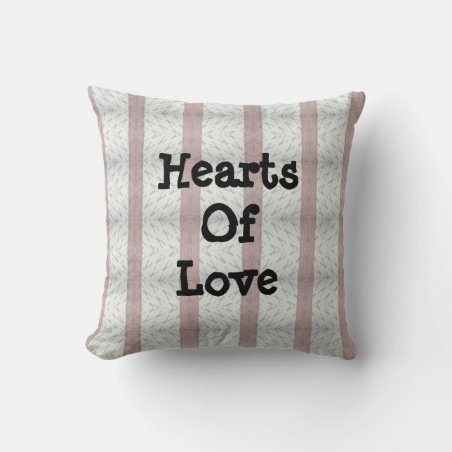 Hearts Of Love Cushion (Front)