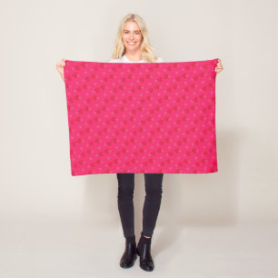 hearts of love fleece blanket