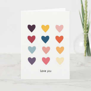 Hearts Of Love Greeting Card