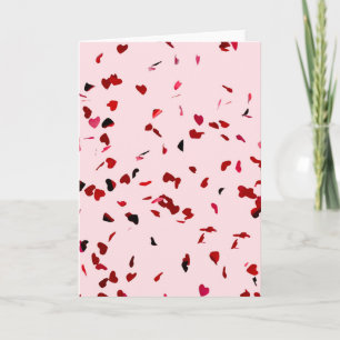 Hearts Of Love Holiday Card