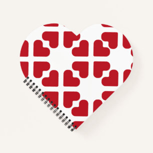hearts of love notebook