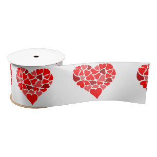 Hearts of Love ribbon Satin Ribbon