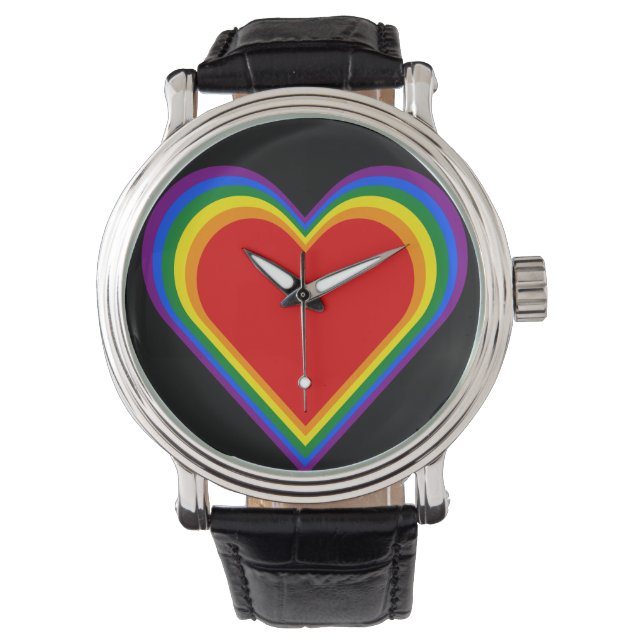 Hearts of Pride eWatch Watch (Front)