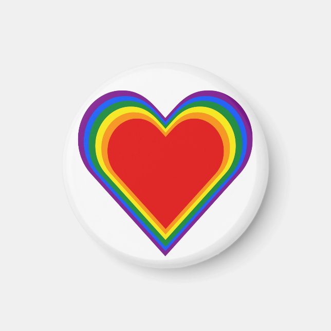 Hearts of Pride Magnet (Front)