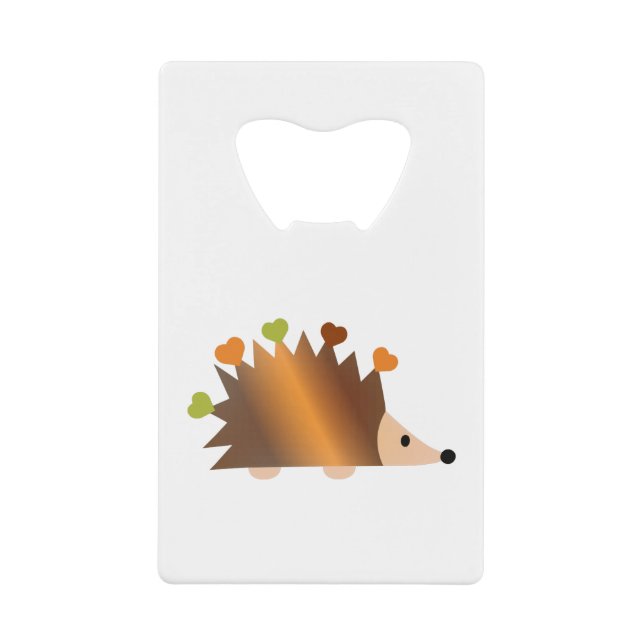 Hearts on a Hedgehog (Front)
