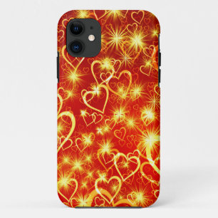 Hearts On Fire iPhone 11 Case