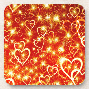 Hearts On Fire Coaster