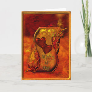 Hearts on Fire Holiday Card