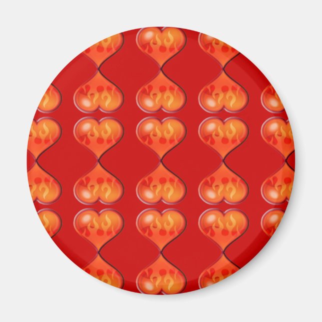 Hearts on Fire Magnet (Front)