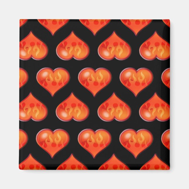 Hearts on Fire Magnet (Front)