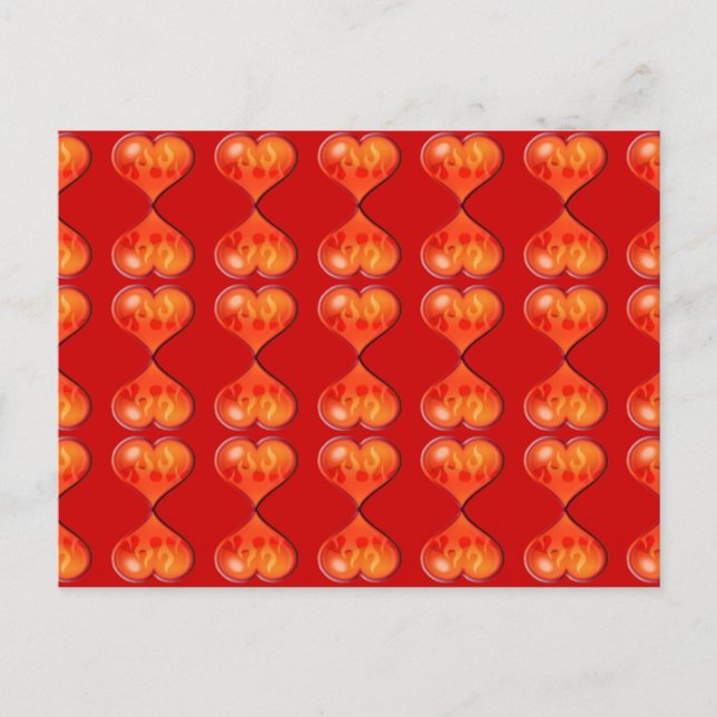 Hearts on Fire Postcard (Front)