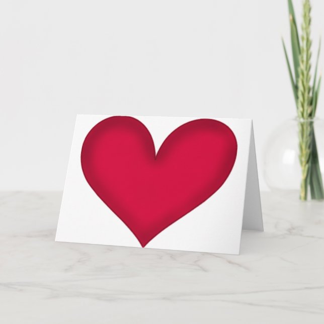 hearts on paper card (Front)
