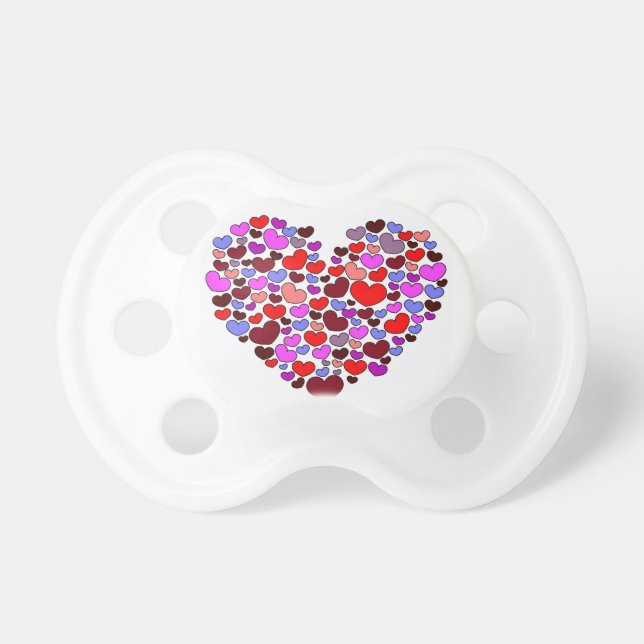 Hearts Pacifier (Front)