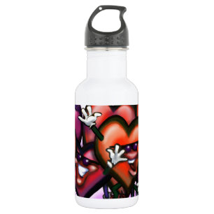 Hearts Party 532 Ml Water Bottle