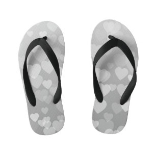 Hearts Pattern 17 Kid's Thongs