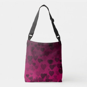 Hearts Pattern 18 Crossbody Bag