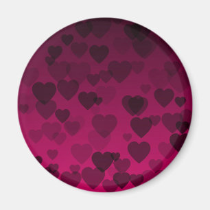 Hearts Pattern 18 Magnet
