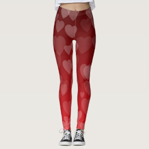 Hearts Pattern 19 Leggings