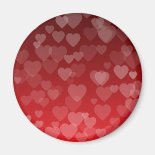 Hearts Pattern 19 Magnet