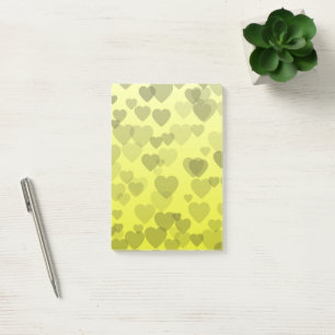 Hearts Pattern 22 Post-it Notes