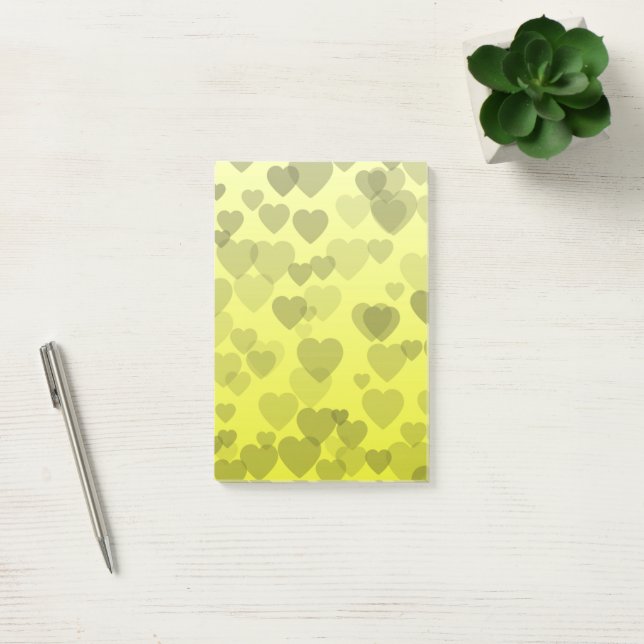 Hearts Pattern 22 Post-it Notes (Office)