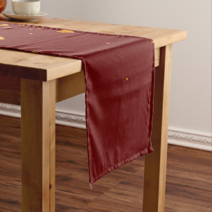 Hearts Pattern 25 Short Table Runner