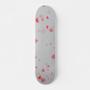 Hearts Pattern 37 Skateboard