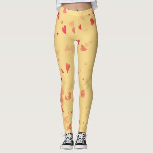 Hearts Pattern 38 Leggings