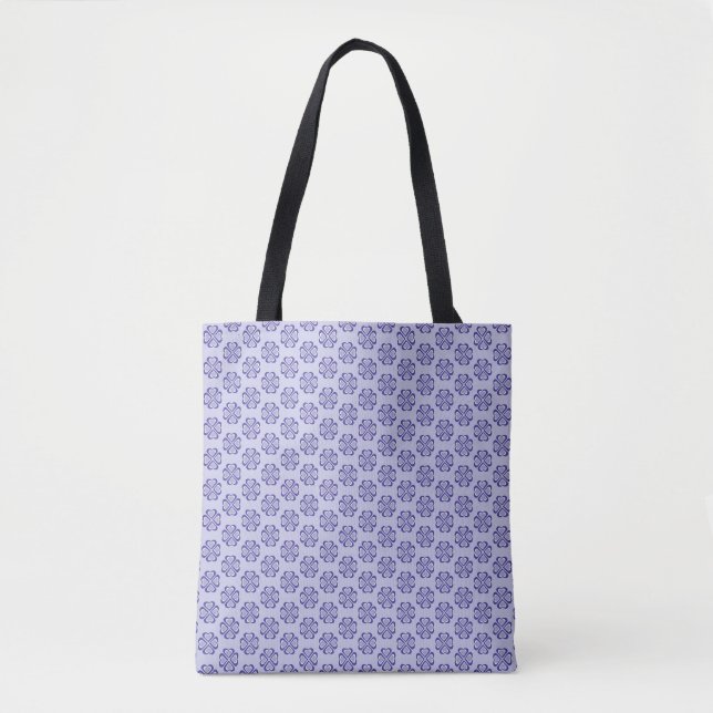 Hearts pattern tote bag (Front)