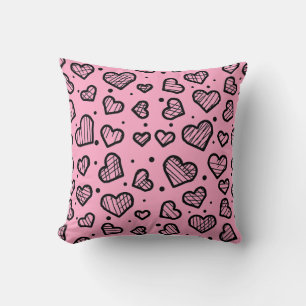 Hearts Pattern - Valentine's Day Inspired Cushion