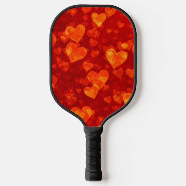 Hearts Pickleball Paddle (Front)