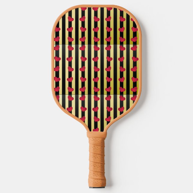 Hearts Pickleball Paddle (Front)